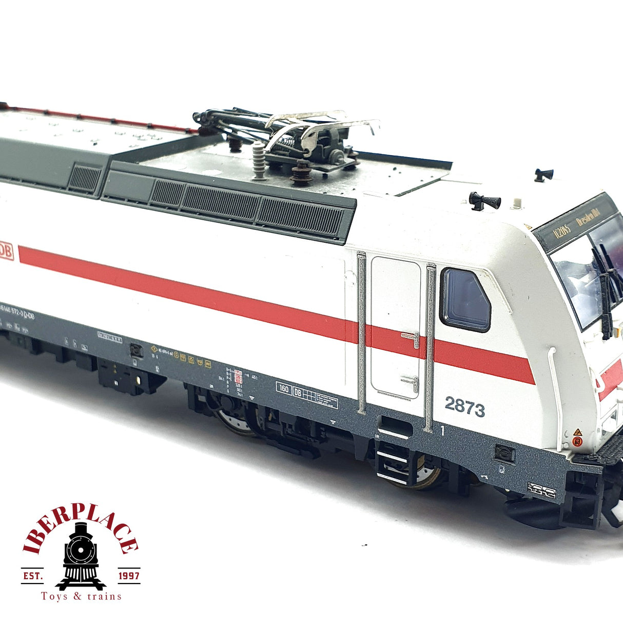 ♻️ 2da mano - Märklin 37449 Dig. Locomotora con sonido DCC mfx + vagón cafetería H0 escala 1:87 A11