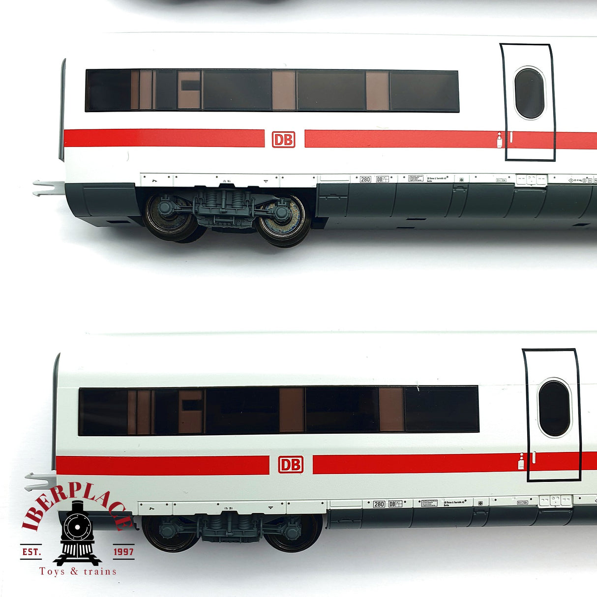 ♻️ 2da mano - Märklin Dig. Locomotora con sonido mfx ICE + Bord Restaurante DB H0 escala 1:87 A11