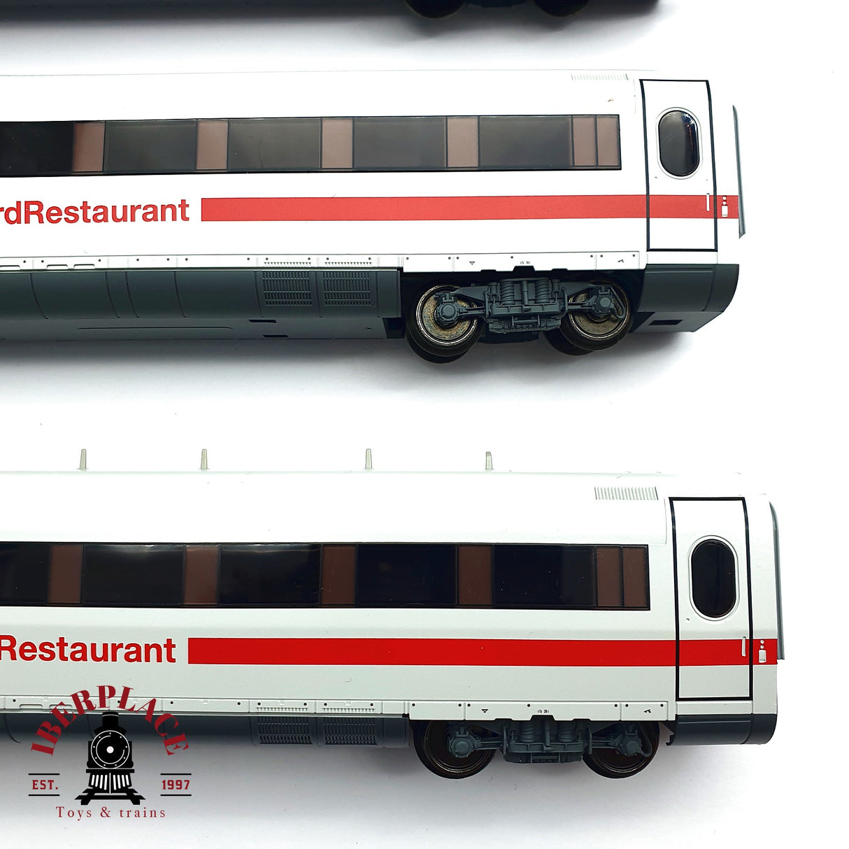 ♻️ 2da mano - Märklin Dig. Locomotora con sonido mfx ICE + Bord Restaurante DB H0 escala 1:87 A11