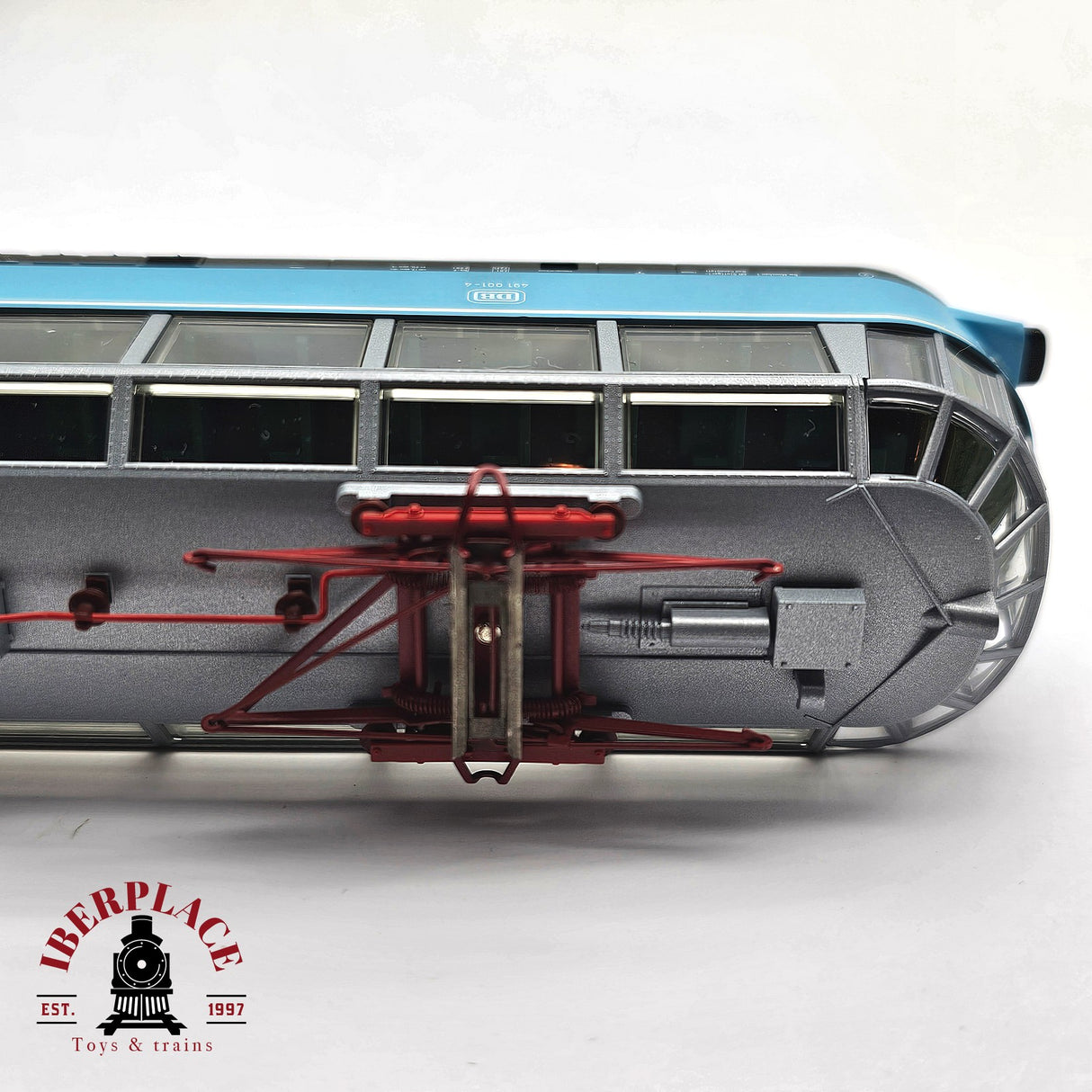 ♻️ 2da mano - AC Märklin 37580 Locomotora panorámica BR 491 DB Ep IV H0 escala 1:87 A16