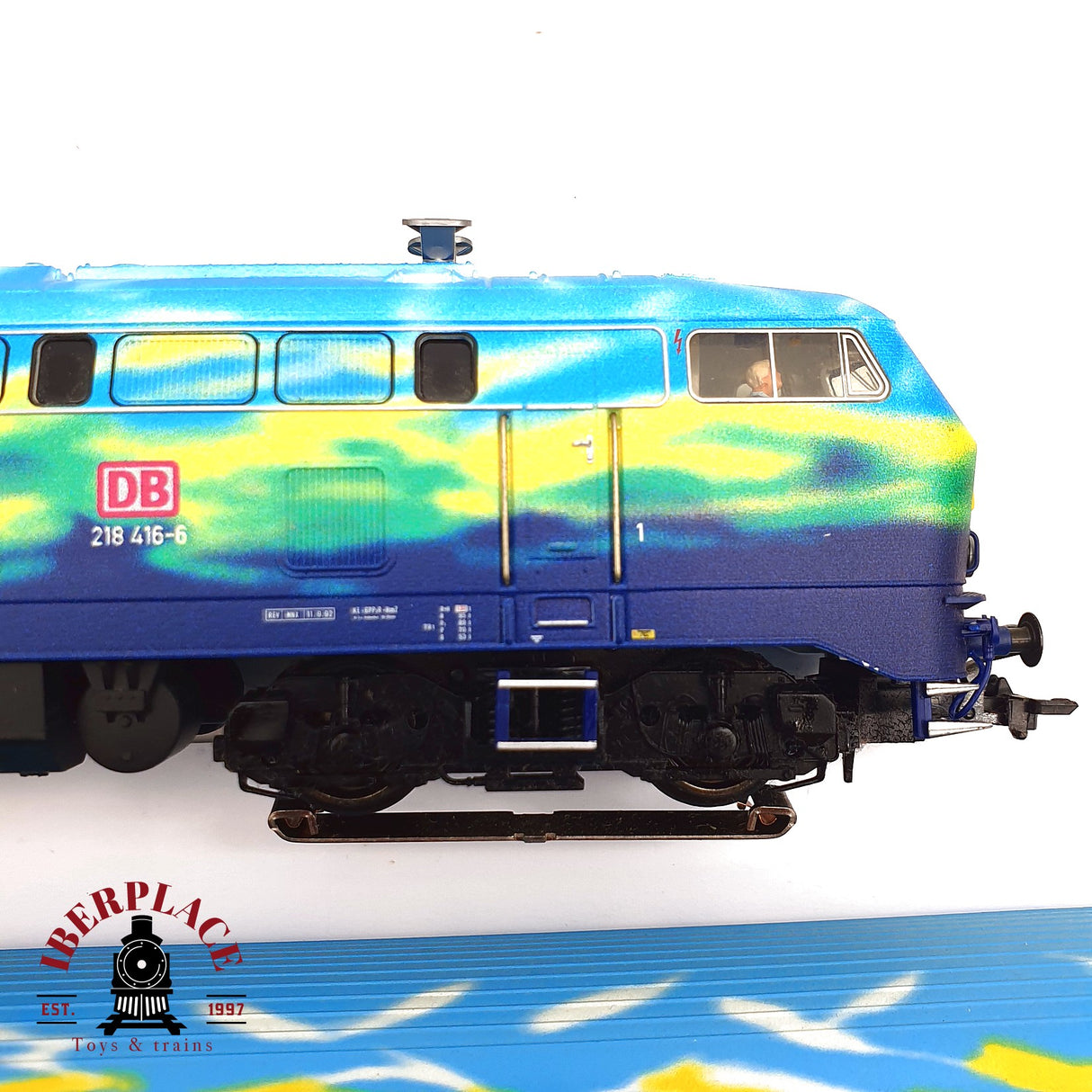 ♻️ 2da mano - Märklin 39218 / 43878 Dig. Locomotora con sonido mfx DCC Touristik con iluminación interior H0 escala 1:87 A11