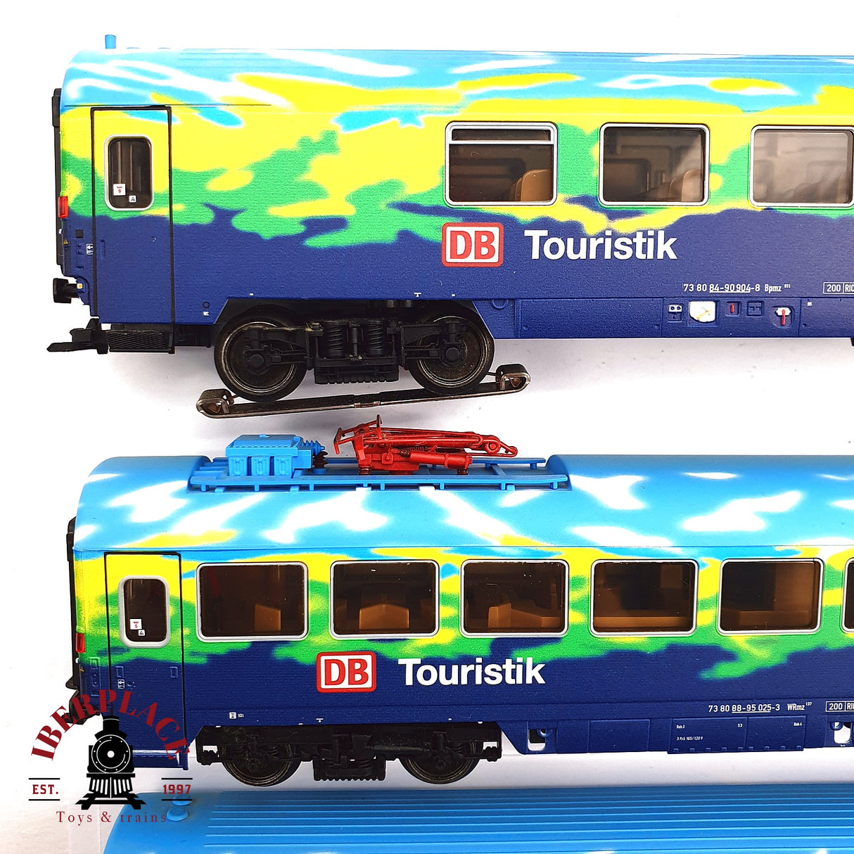 ♻️ 2da mano - Märklin 39218 / 43878 Dig. Locomotora con sonido mfx DCC Touristik con iluminación interior H0 escala 1:87 A11