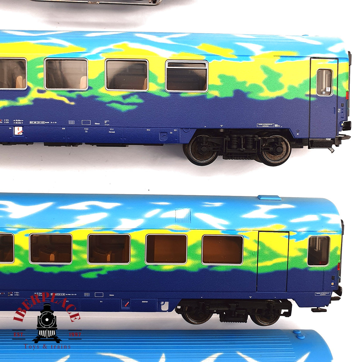 ♻️ 2da mano - Märklin 39218 / 43878 Dig. Locomotora con sonido mfx DCC Touristik con iluminación interior H0 escala 1:87 A11