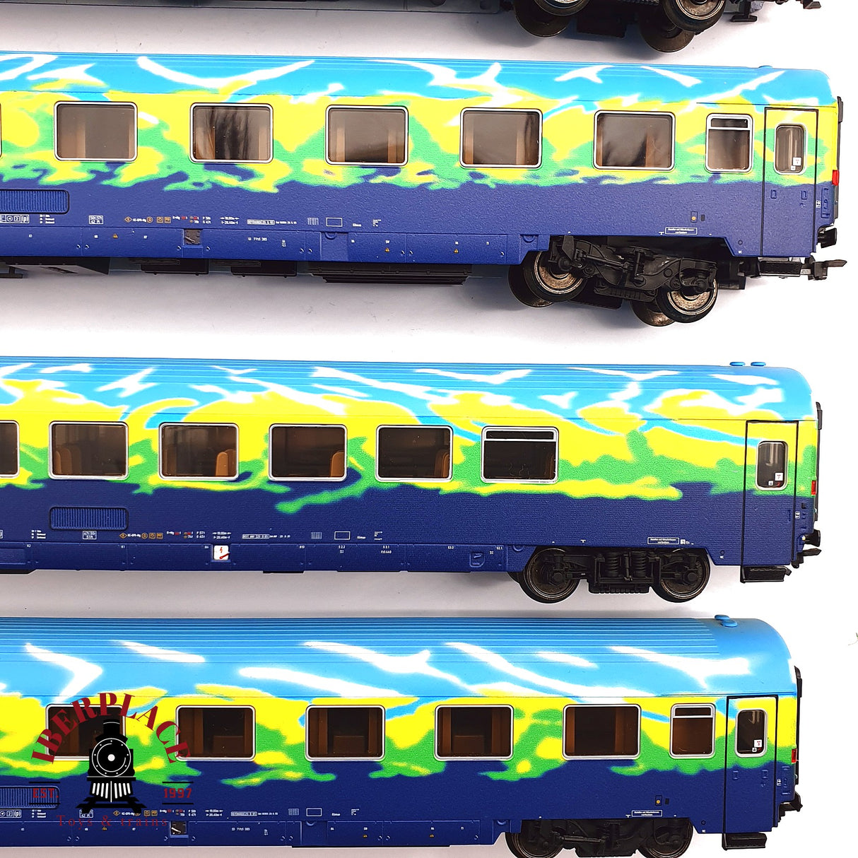 ♻️ 2da mano - Märklin 39218 / 43878 Dig. Locomotora con sonido mfx DCC Touristik con iluminación interior H0 escala 1:87 A11