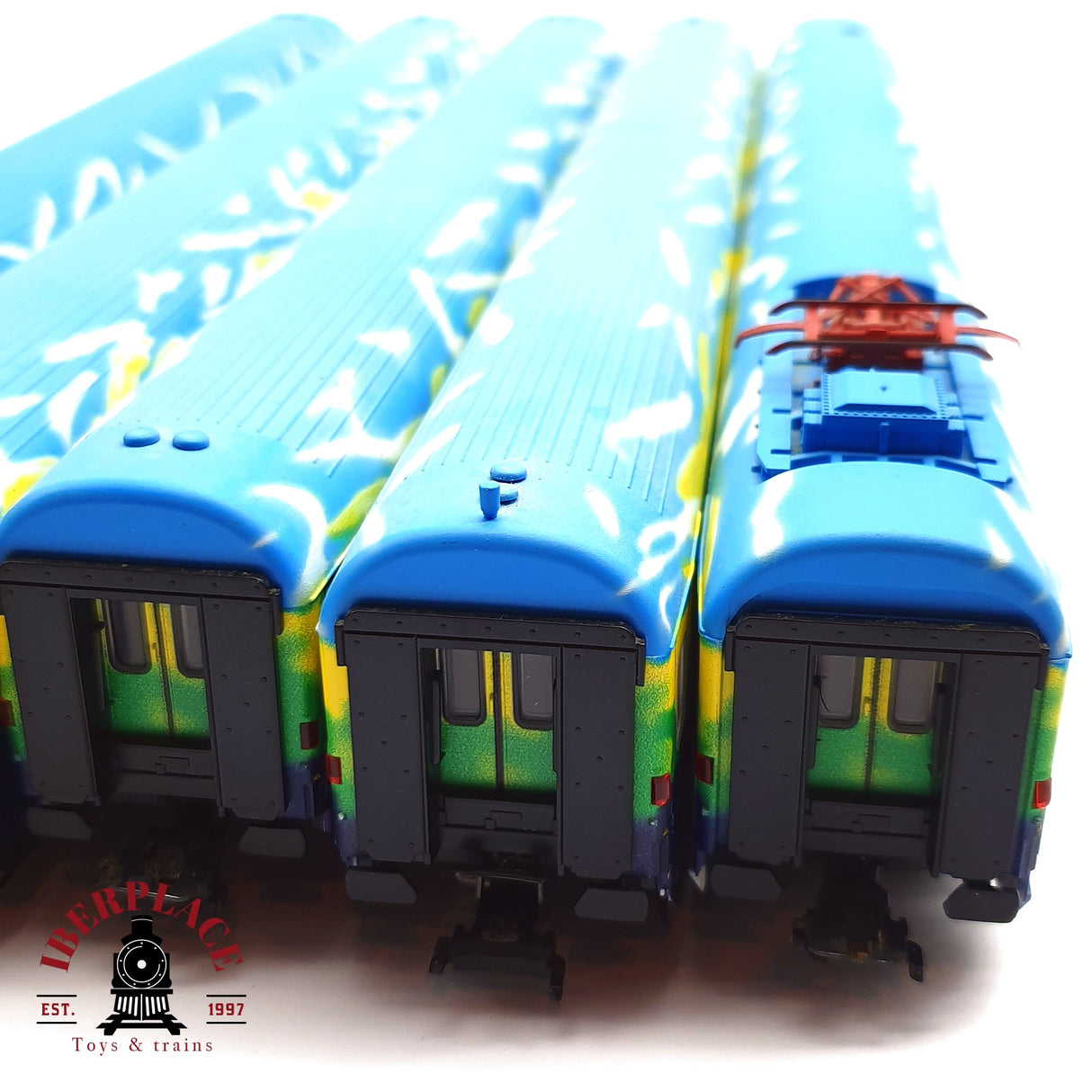 ♻️ 2da mano - Märklin 39218 / 43878 Dig. Locomotora con sonido mfx DCC Touristik con iluminación interior H0 escala 1:87 A11