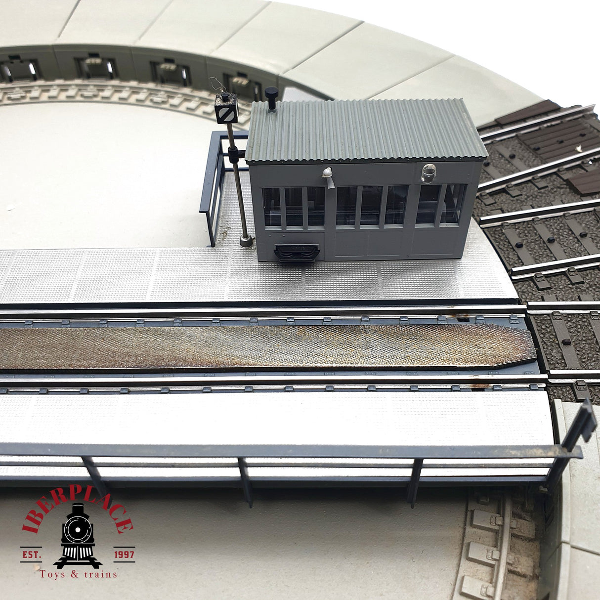 ♻️ 2da mano - Märklin 74861 Plataforma giratoria Digital Funciona con vías C H0 escala 1:87 A11