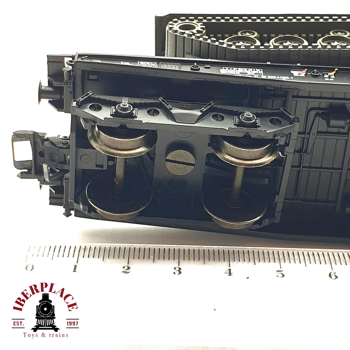 ♻️ 2da mano - Märklin vagón plataforma con panzer IV DB 399 H0 escala 1:87 A11