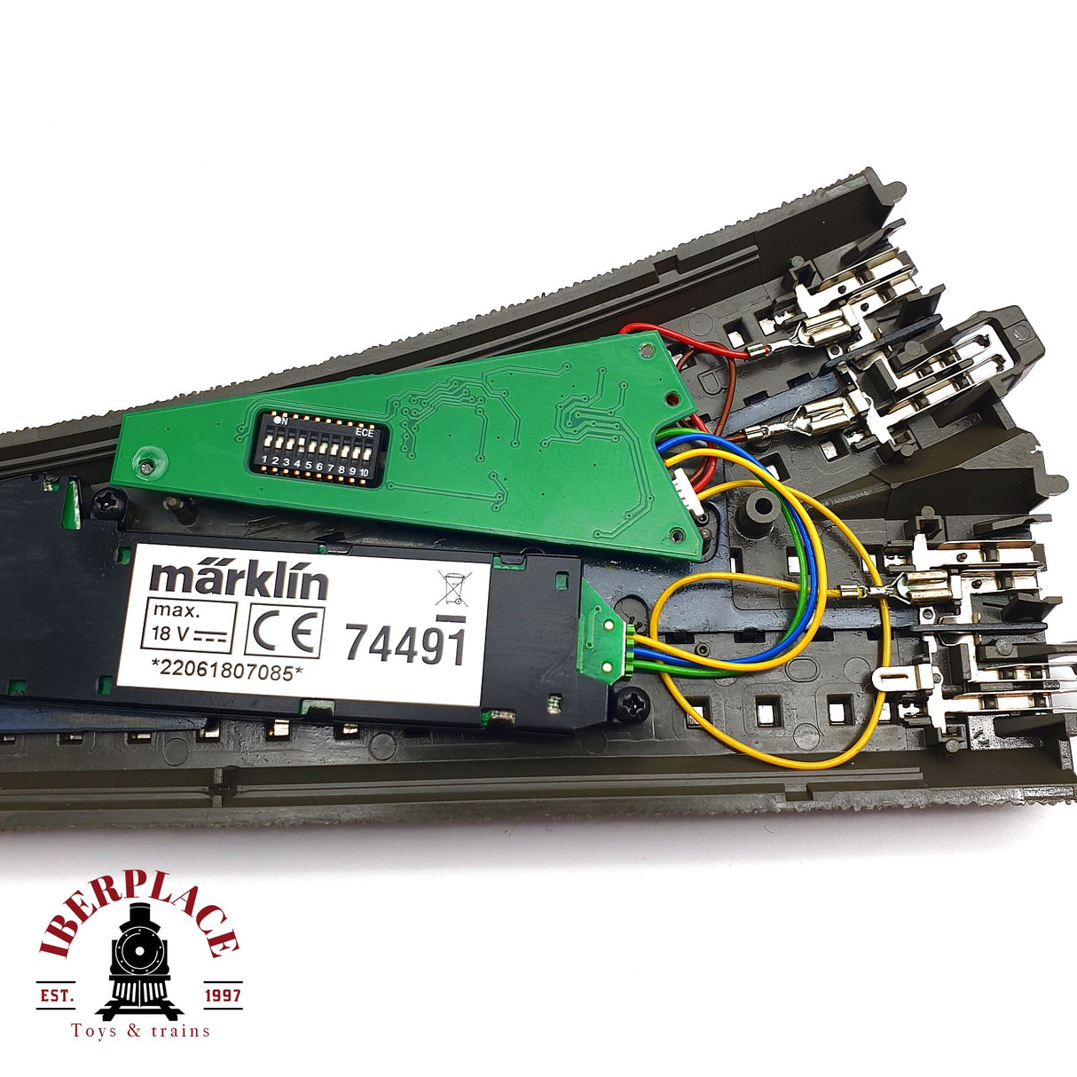 ♻️ 2da mano - Märklin 20612 desvió a la derecha con decoder tipo C H0 escala 1:87 A11 3/3