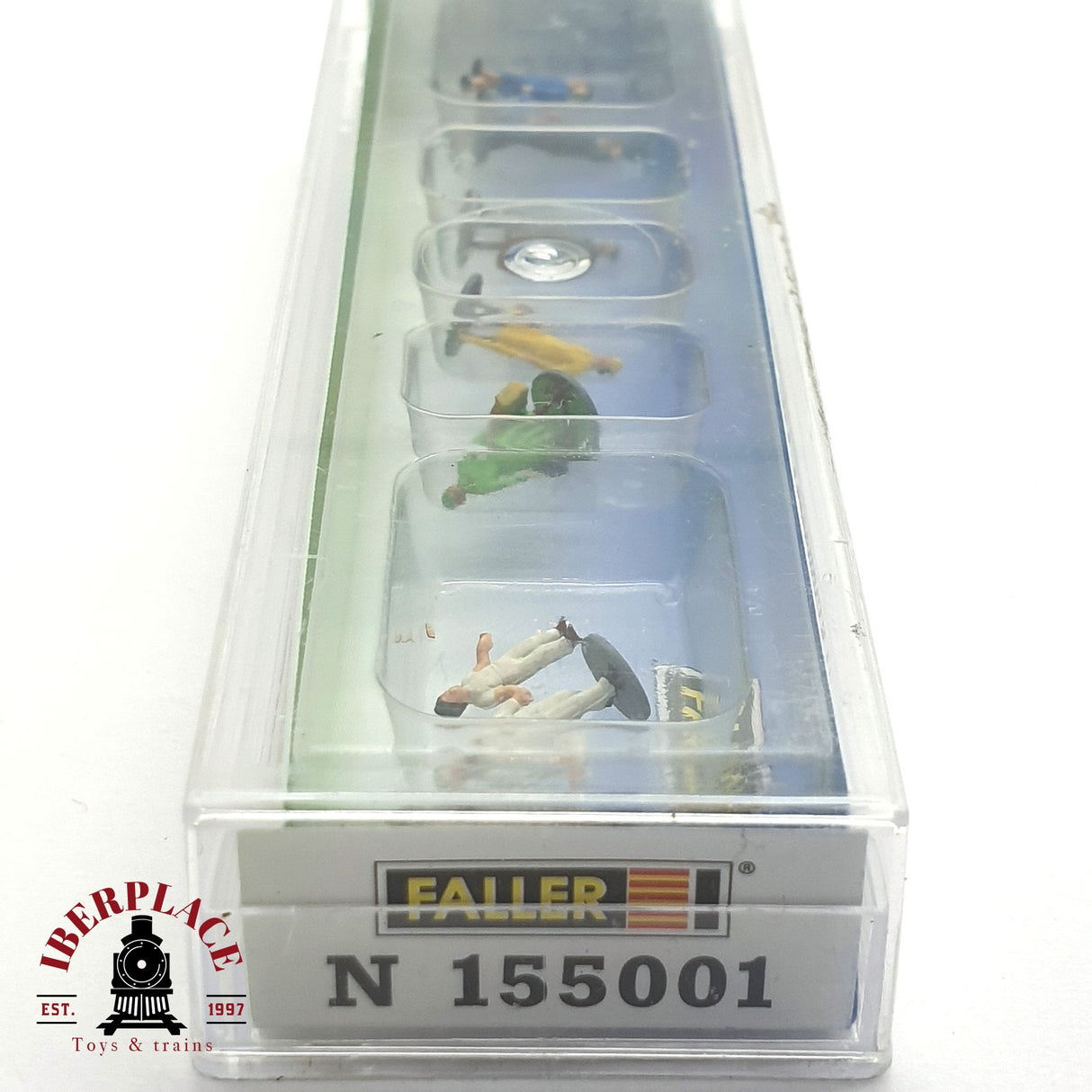 ♻️ 2da mano - Faller 155001 viajeros con equipajes N escala 1:160 E15