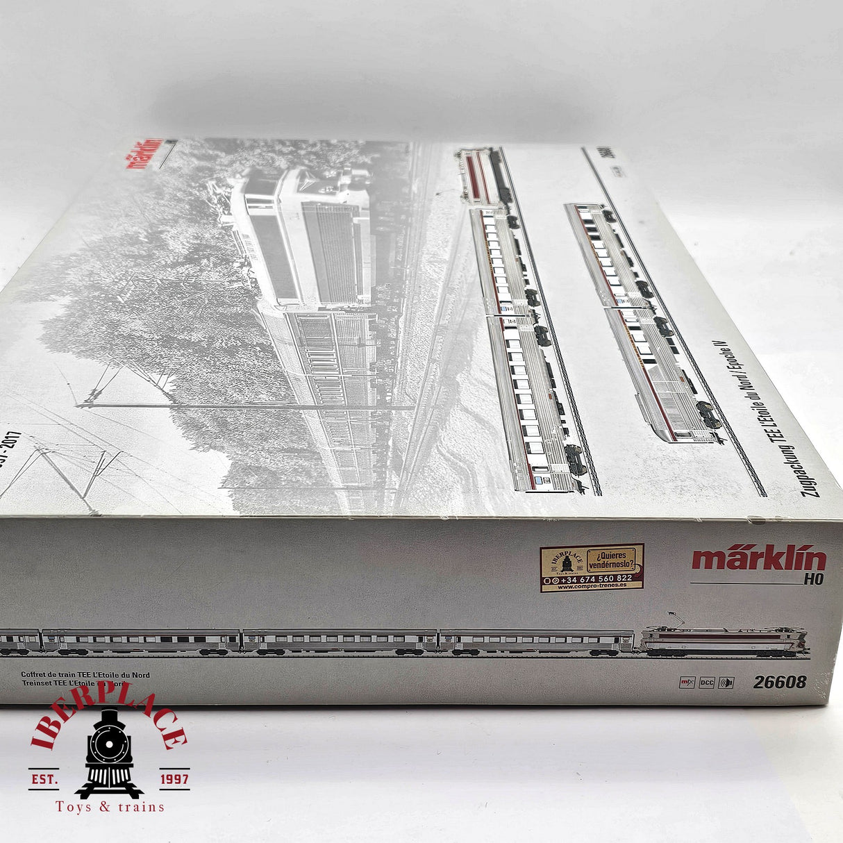 ♻️ 2da mano - AC Märklin 26608 Digital Tren TEE L'Etoile du Nord Ep IV H0 escala 1:87 A16