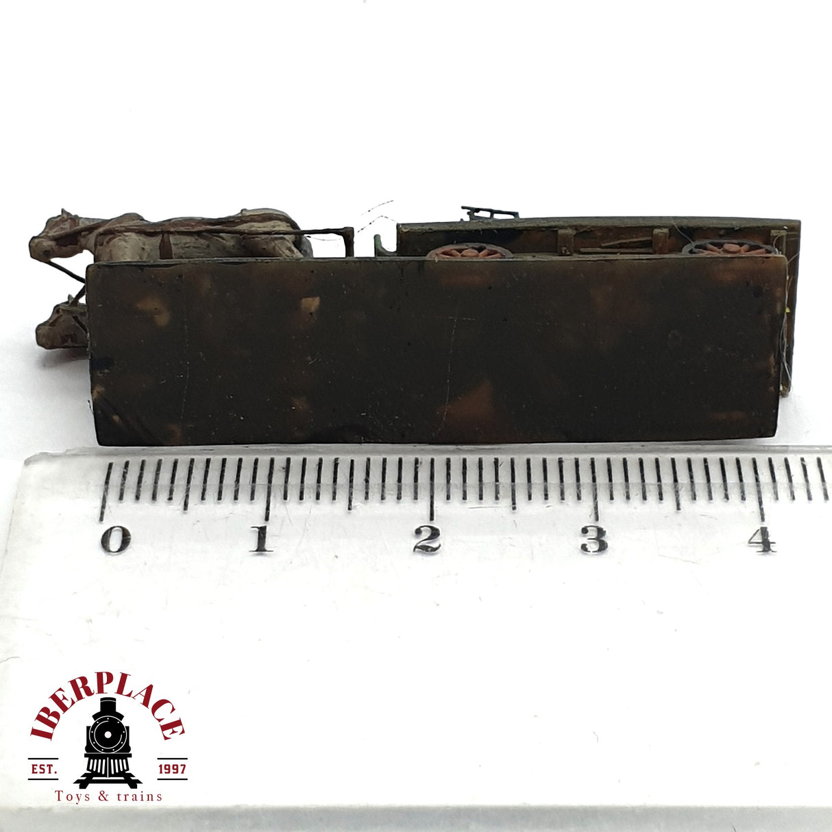 ♻️ 2da mano - Figura carruaje con carga N escala 1:160 E15