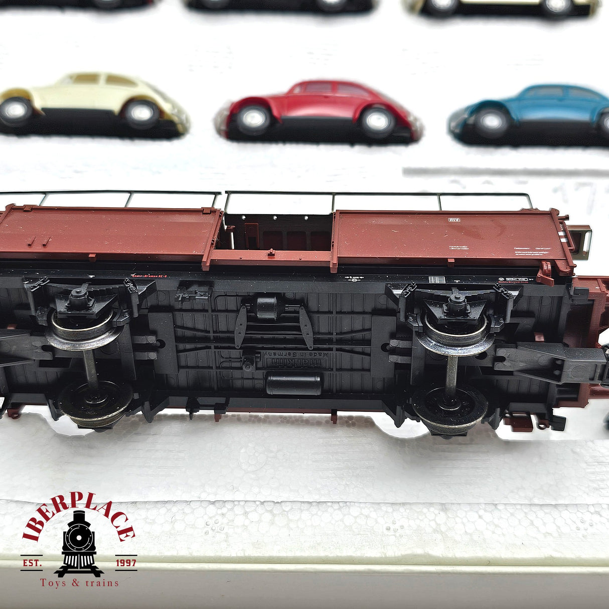 ♻️ 2da mano - AC Märklin 28631 set de tren autotransporte de coches Volkswagen DB H0 escala 1:87 A16