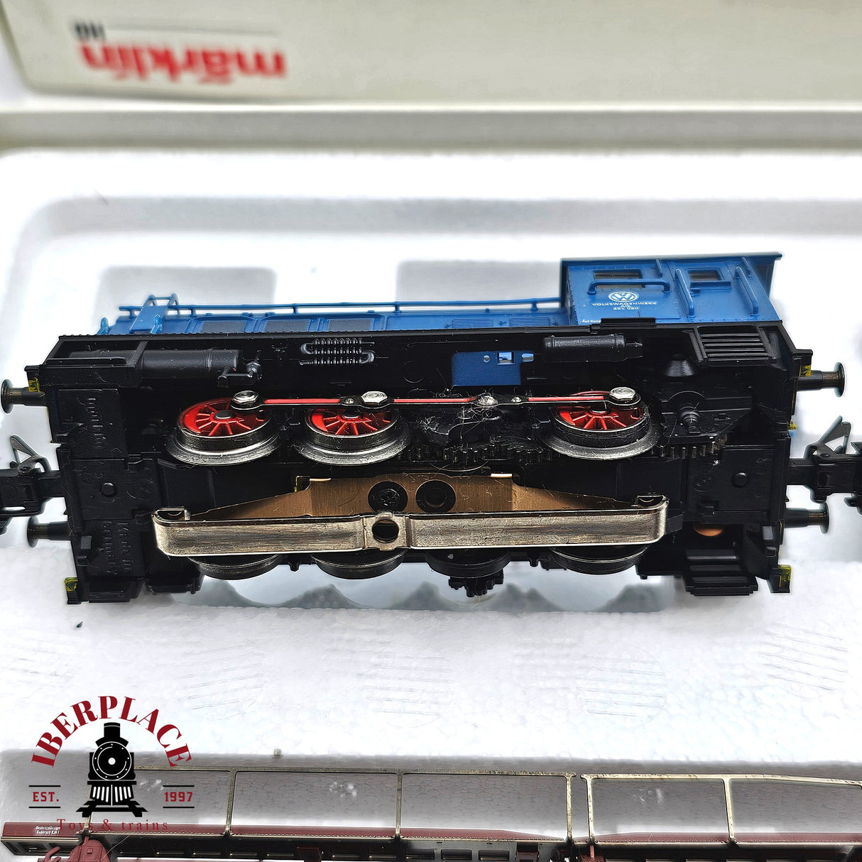 ♻️ 2da mano - AC Märklin 28631 set de tren autotransporte de coches Volkswagen DB H0 escala 1:87 A16