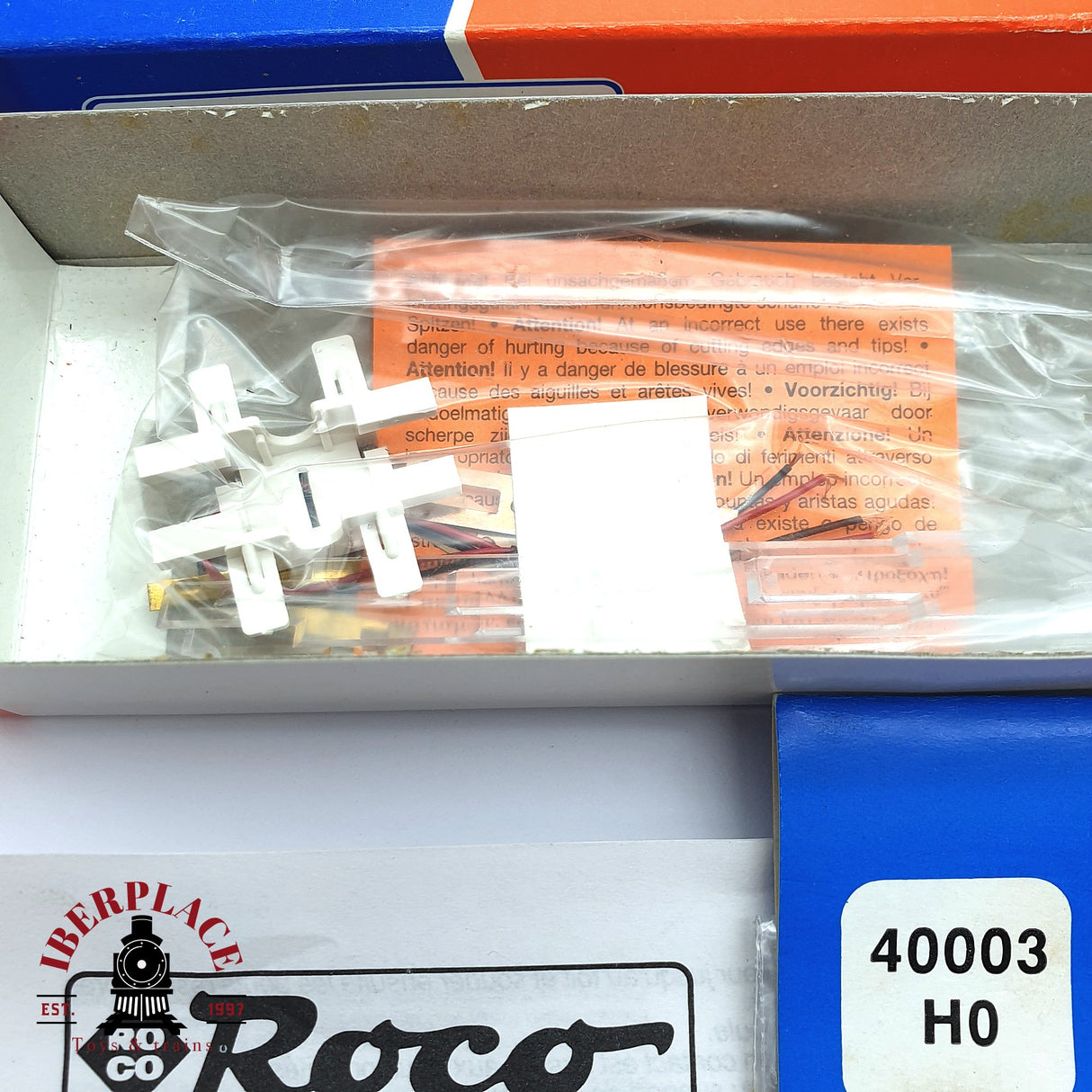 ♻️ 2da mano - Roco 40300 Kit de iluminación universal H0 escala 1:87 E15