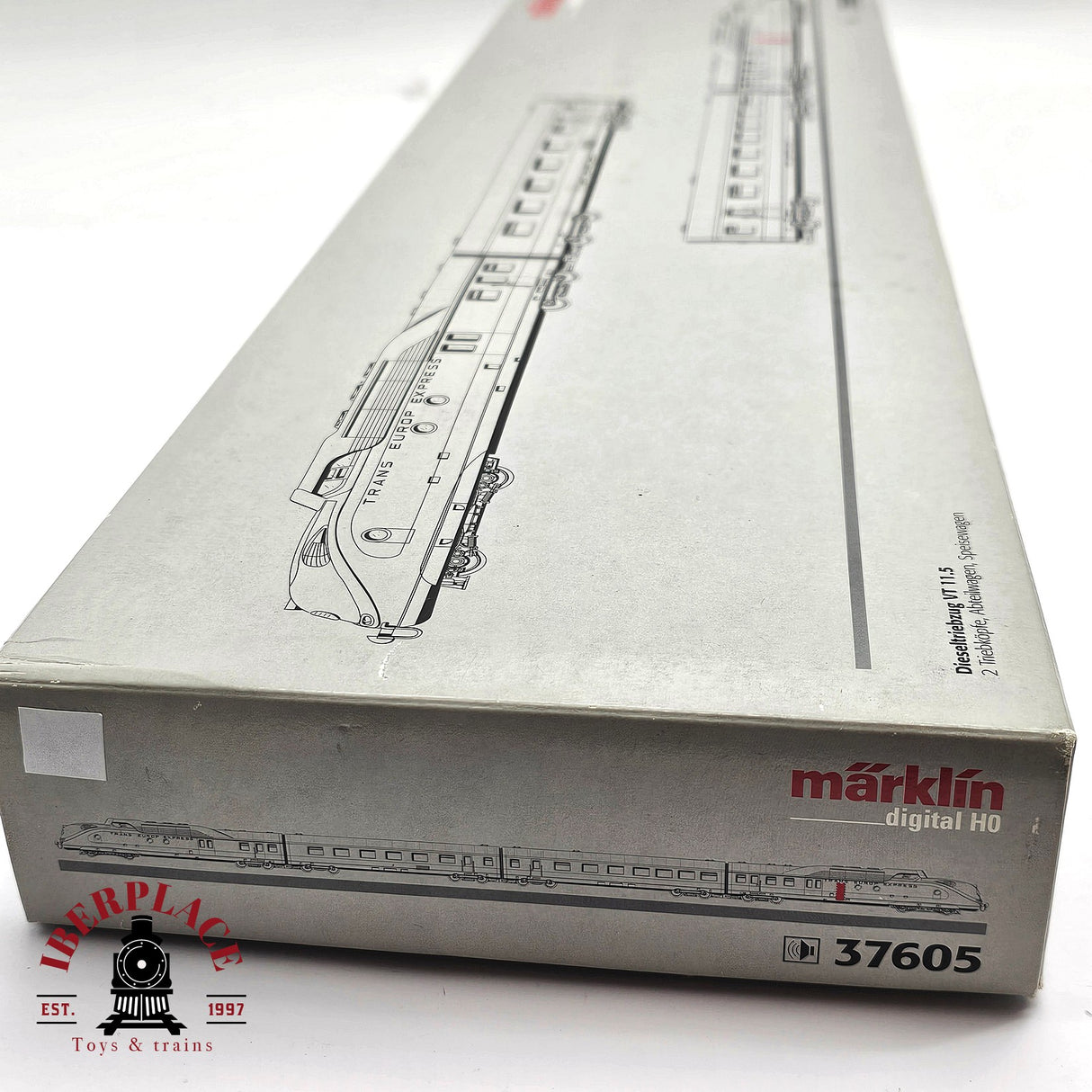 ♻️ 2da mano - AC Märklin 37605 Digital Locomotora VT 11.5 TEE H0 escala 1:87 A16
