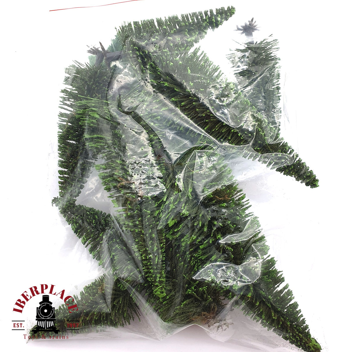 ♻️ 2da mano - Lote Mixto Pinos arbustos H0 escala 1:87 E15