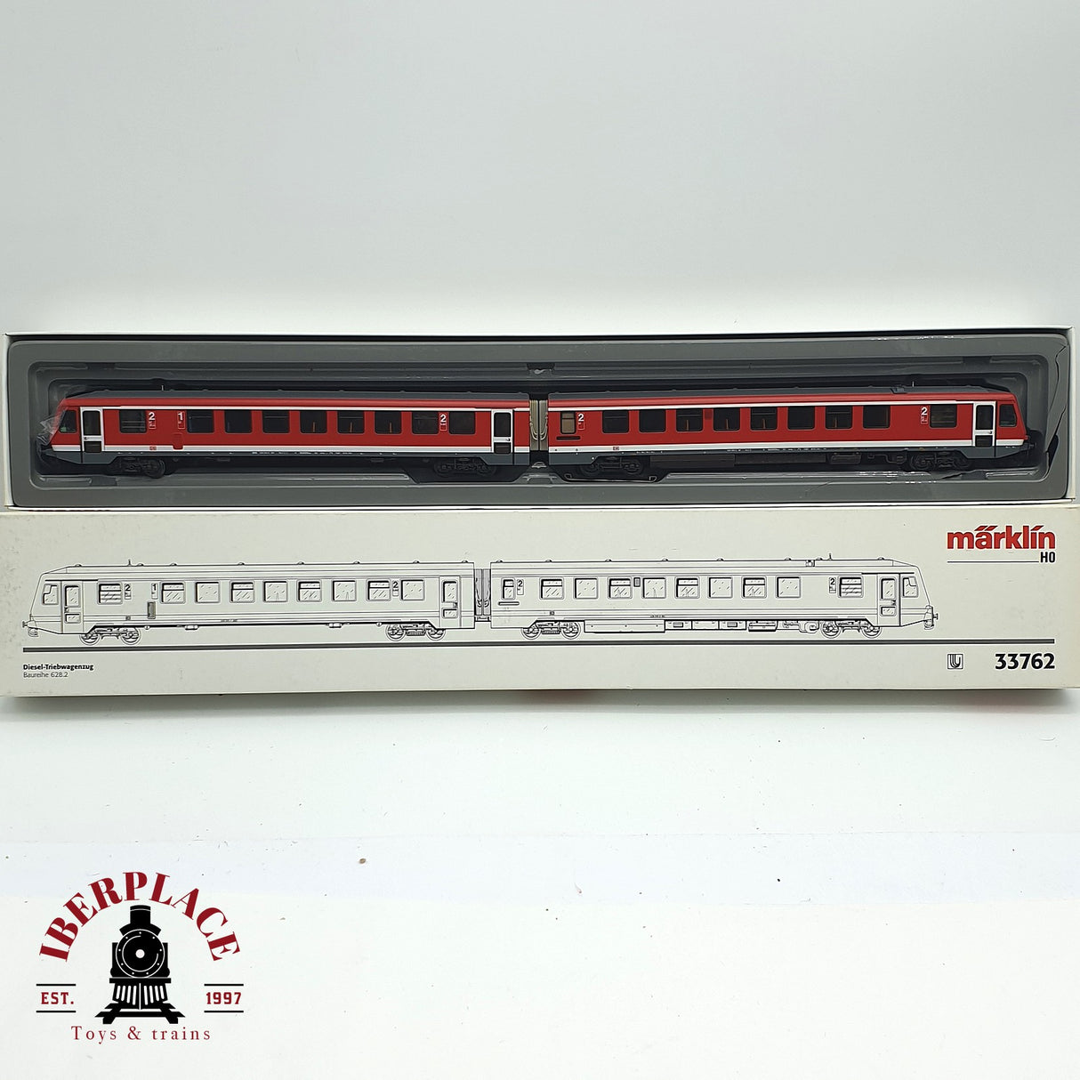 ♻️ 2da mano - AC Märklin 33762 Locomotora Baureihe 628.2 H0 escala 1:87 A16