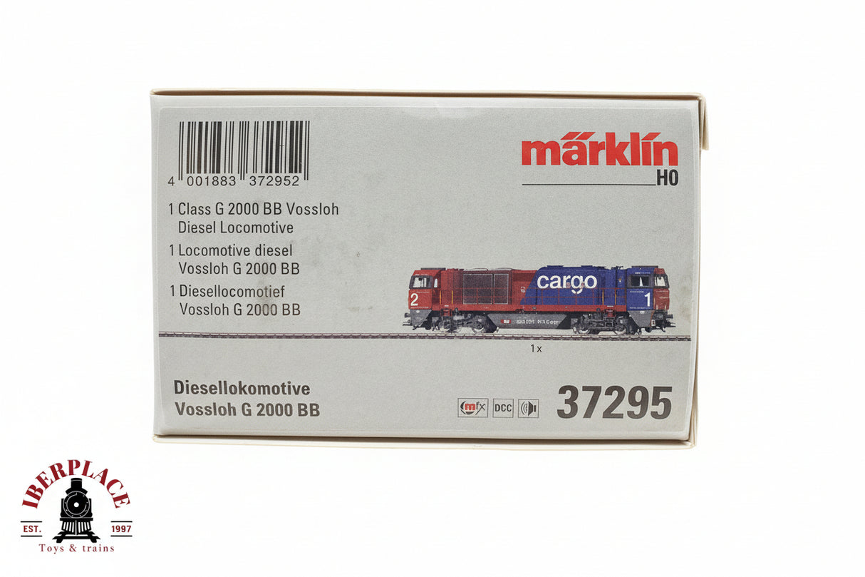 ♻️ 2da mano - Märklin 37295 Digital Locomotora Vossloh G 2000 BB Cargo H0 escala 1:87 A11