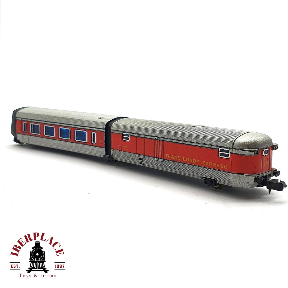 ♻️ 2da mano - Ibertren vagon complementario Trans Europ Express RENFE N escala 1:160 AN10