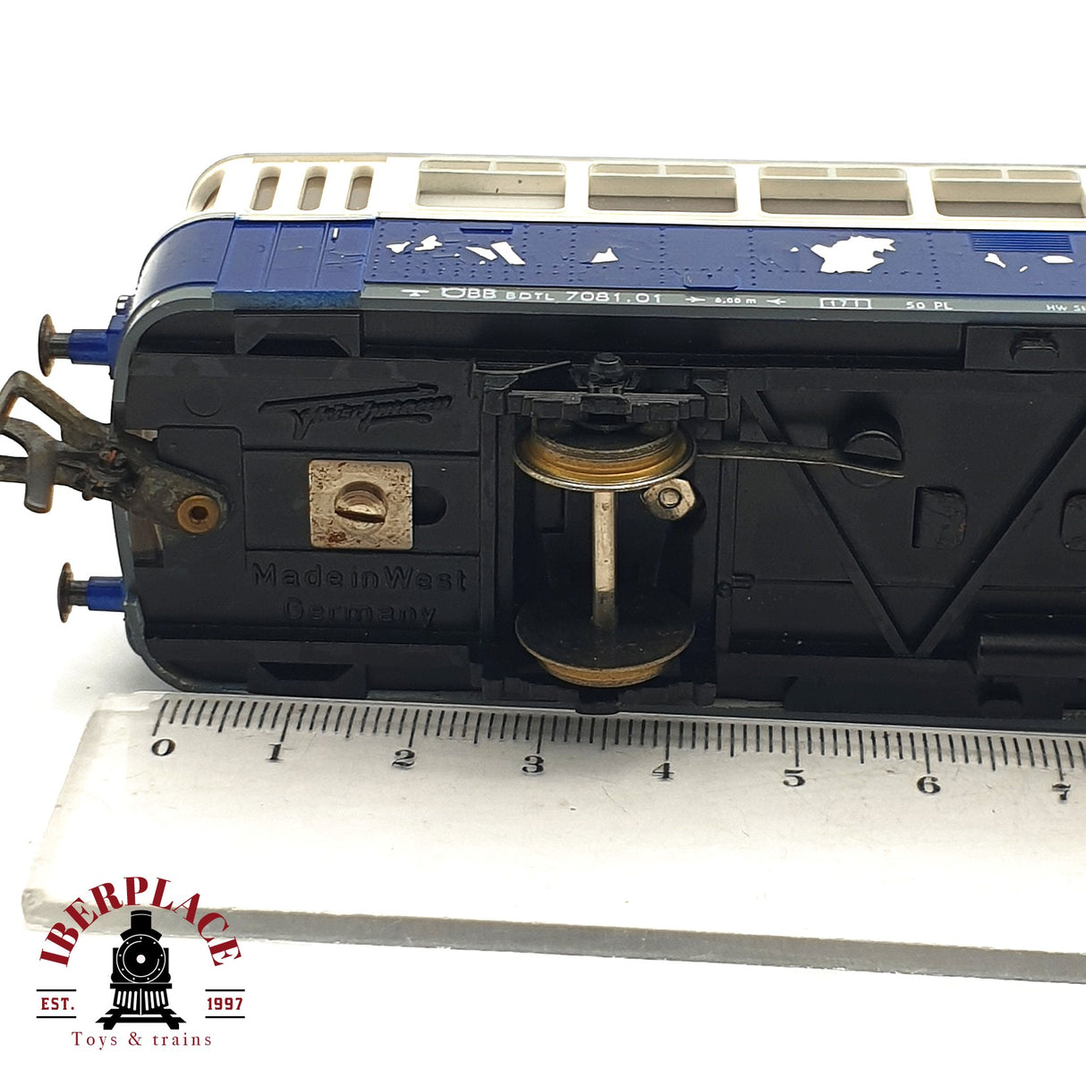 ♻️ 2da mano - DEFECTUOSO Fleischmann Locomotora Ferrobus restaurar H0 escala 1:87 ADT03