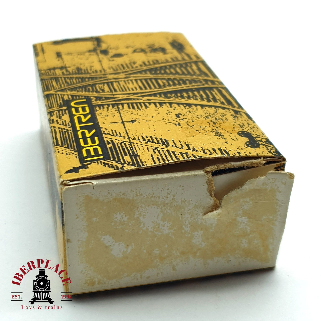 ♻️ 2da mano - Ibertren vagón plataforma con carga RENFE N escala 1:160 AN10