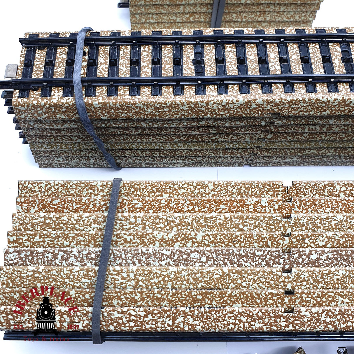 ♻️ 2da mano - Märklin 41x vías rectas curvas desvíos sistema M H0 escala 1:87 ADT03