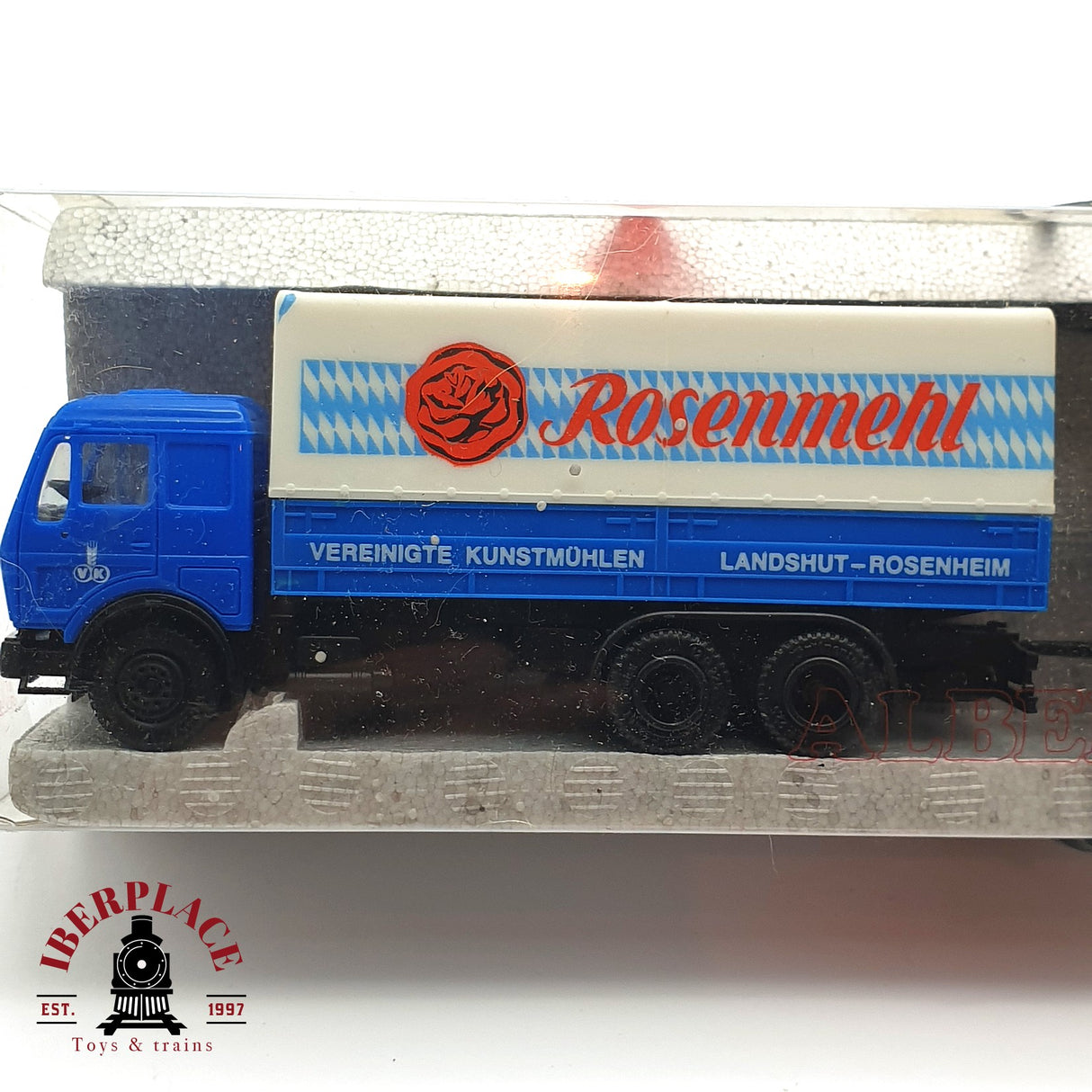 ♻️ 2da mano - Albedo Camión Rosenmehl Mercedes MB H0 escala 1:87 ADT03