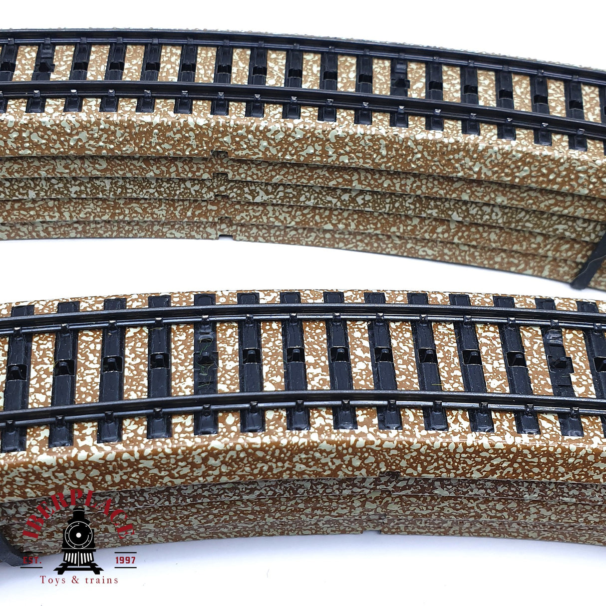 ♻️ 2da mano - Märklin 41x vías rectas curvas desvíos sistema M H0 escala 1:87 ADT03