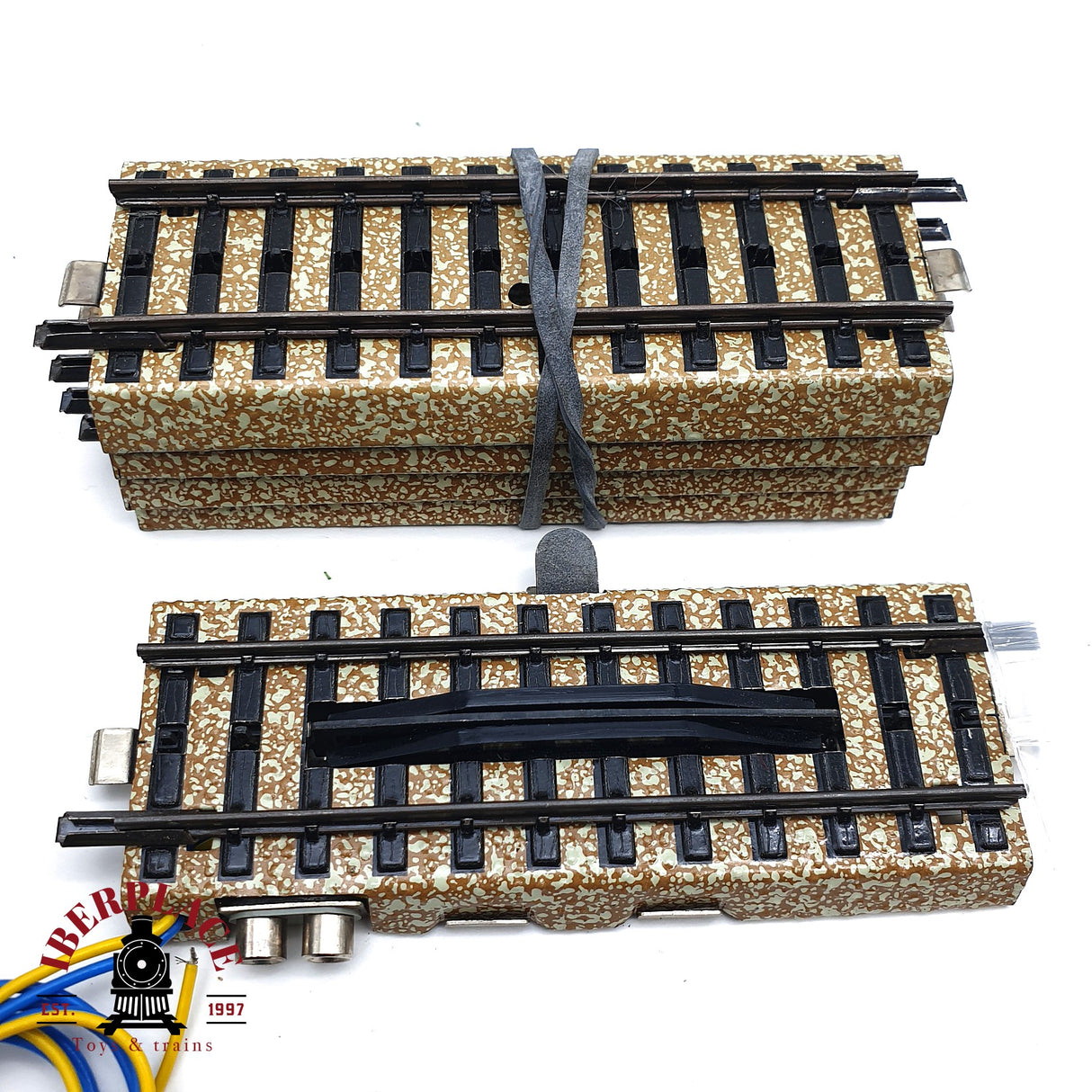 ♻️ 2da mano - Märklin 61x vías rectas curvas desvíos sistema M H0 escala 1:87 ADT03