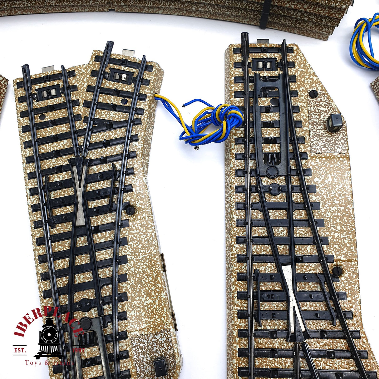 ♻️ 2da mano - Märklin 61x vías rectas curvas desvíos sistema M H0 escala 1:87 ADT03