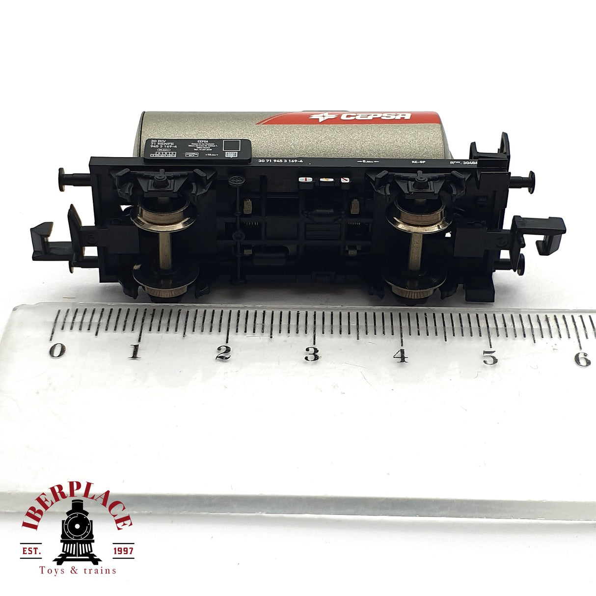 ♻️ 2da mano - Arnold HN6174 cisterna Cepsa RENFE N escala 1:160 AN10