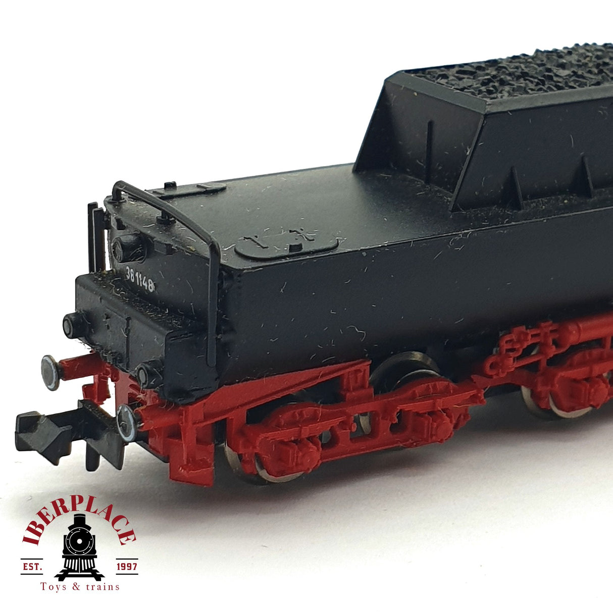 ♻️ 2da mano - DEFECTUOSO Fleischmann 7162 Locomotora BR 38 DB restaurar N escala 1:160 ADT03