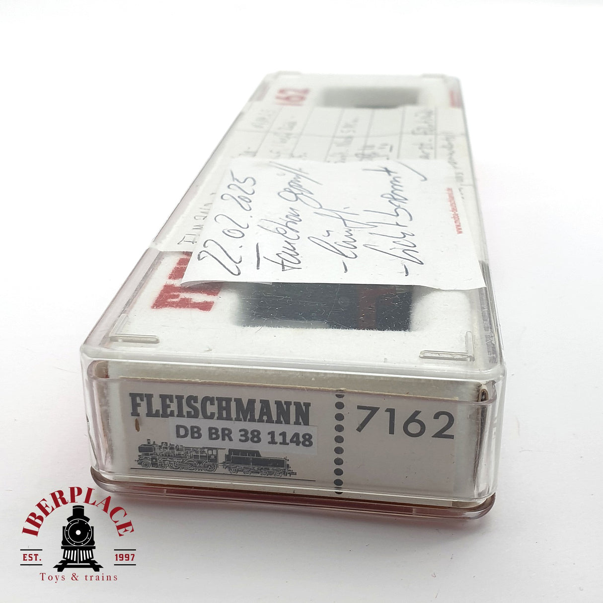 ♻️ 2da mano - DEFECTUOSO Fleischmann 7162 Locomotora BR 38 DB restaurar N escala 1:160 ADT03
