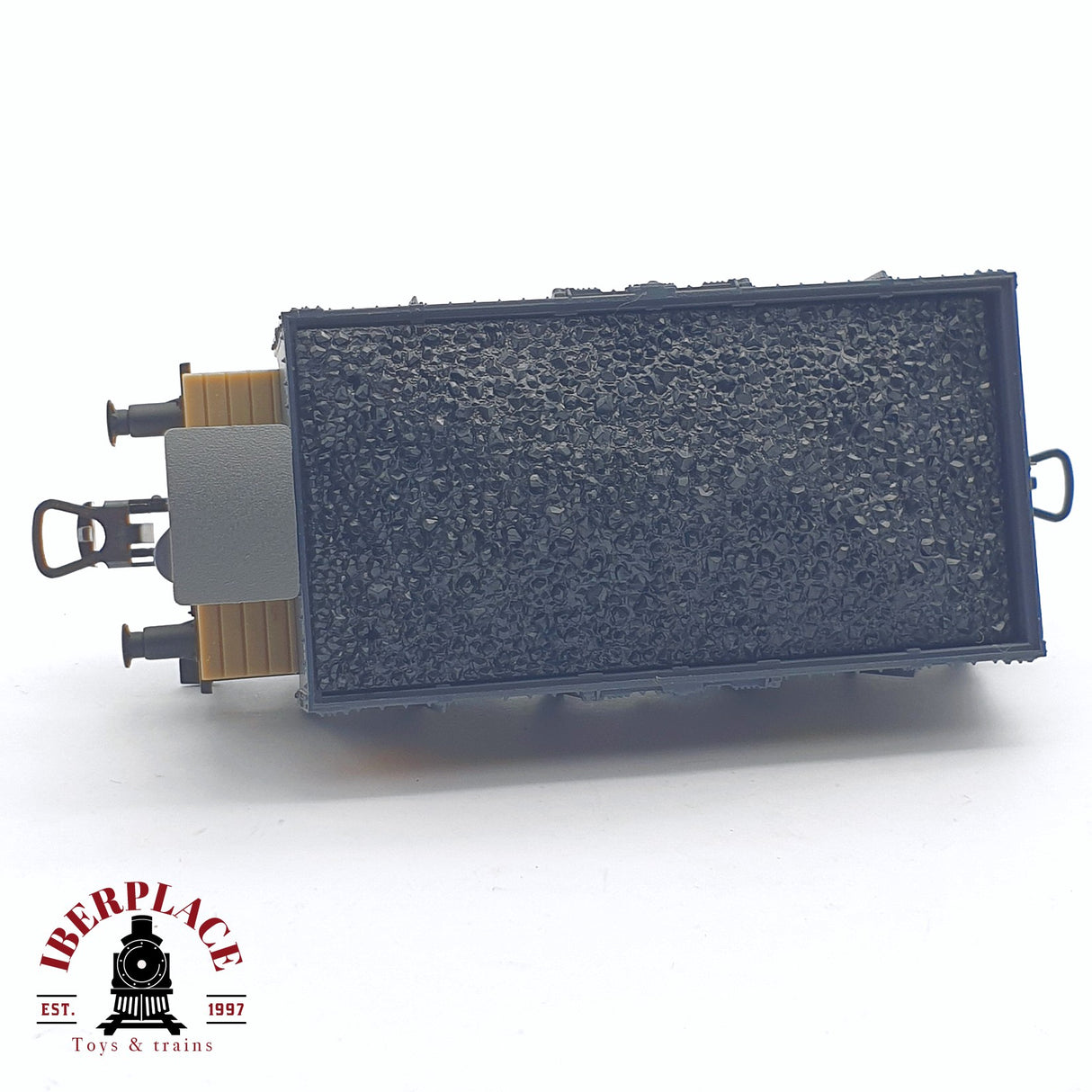 ♻️ 2 mano - Electrotren 1915 vagón con carbón RENFE H0 escala 1:87 AH05