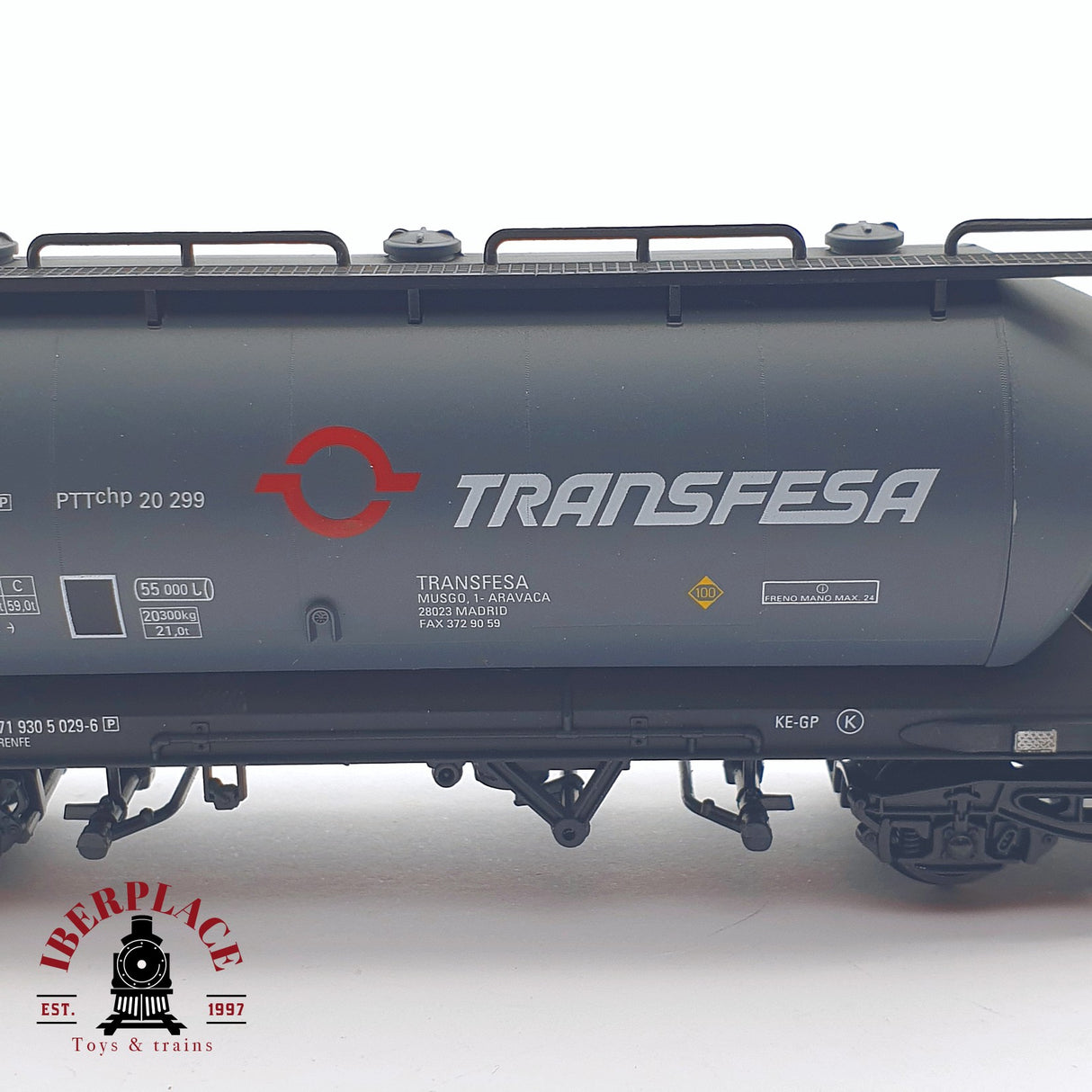 ♻️ 2 mano - Electrotren 5405K vagón tolva cemento RENFE H0 escala 1:87 AH05