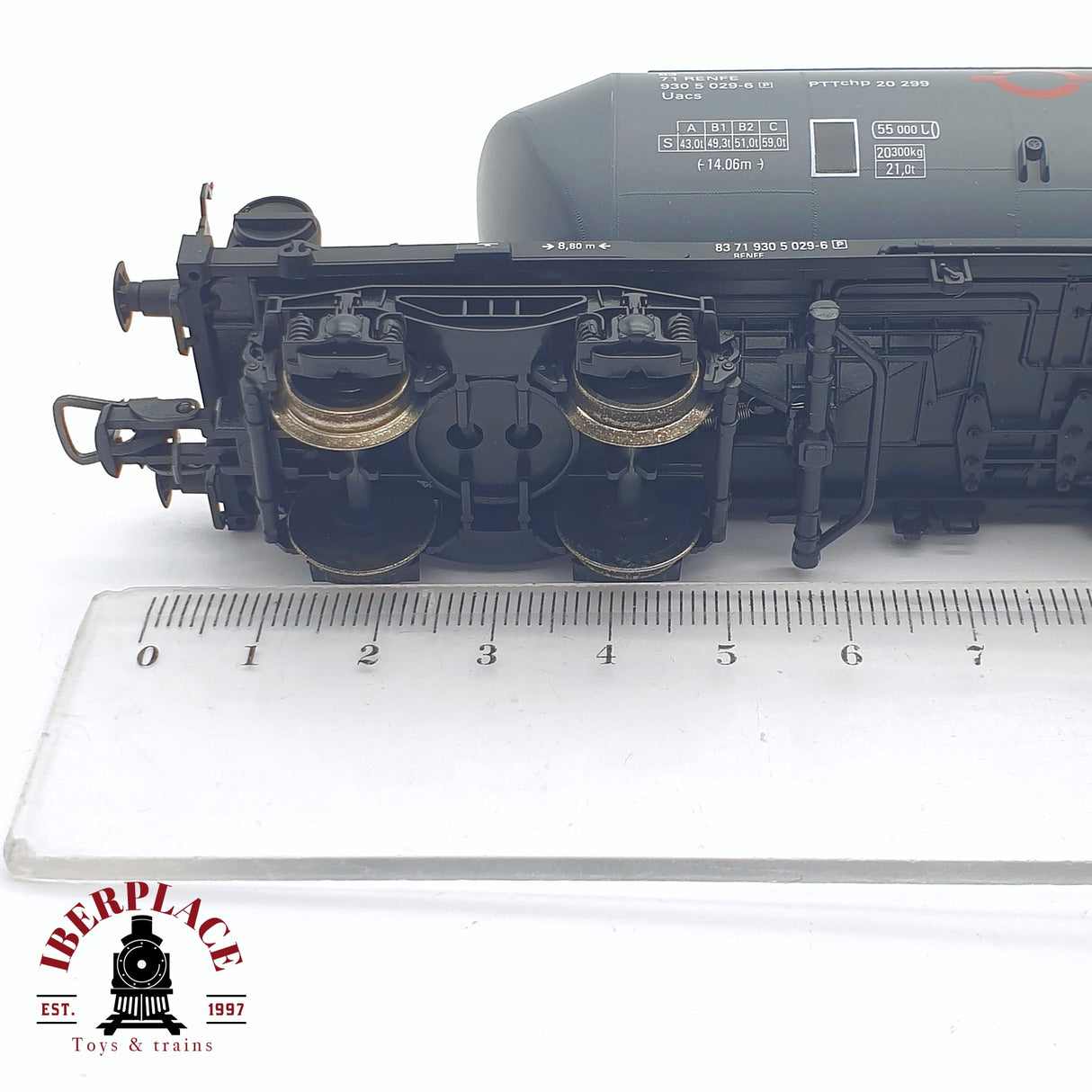 ♻️ 2 mano - Electrotren 5405K vagón tolva cemento RENFE H0 escala 1:87 AH05