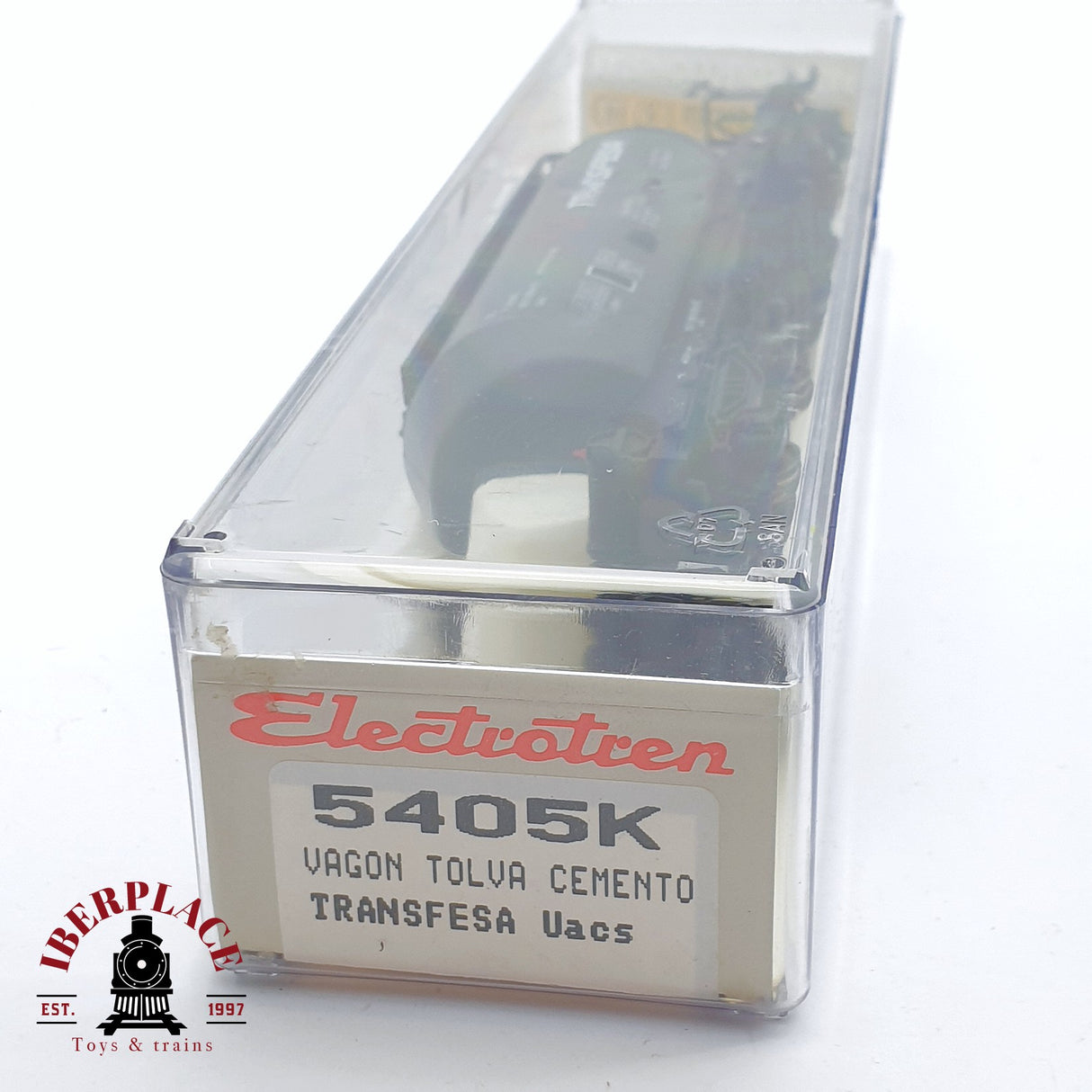♻️ 2 mano - Electrotren 5405K vagón tolva cemento RENFE H0 escala 1:87 AH05