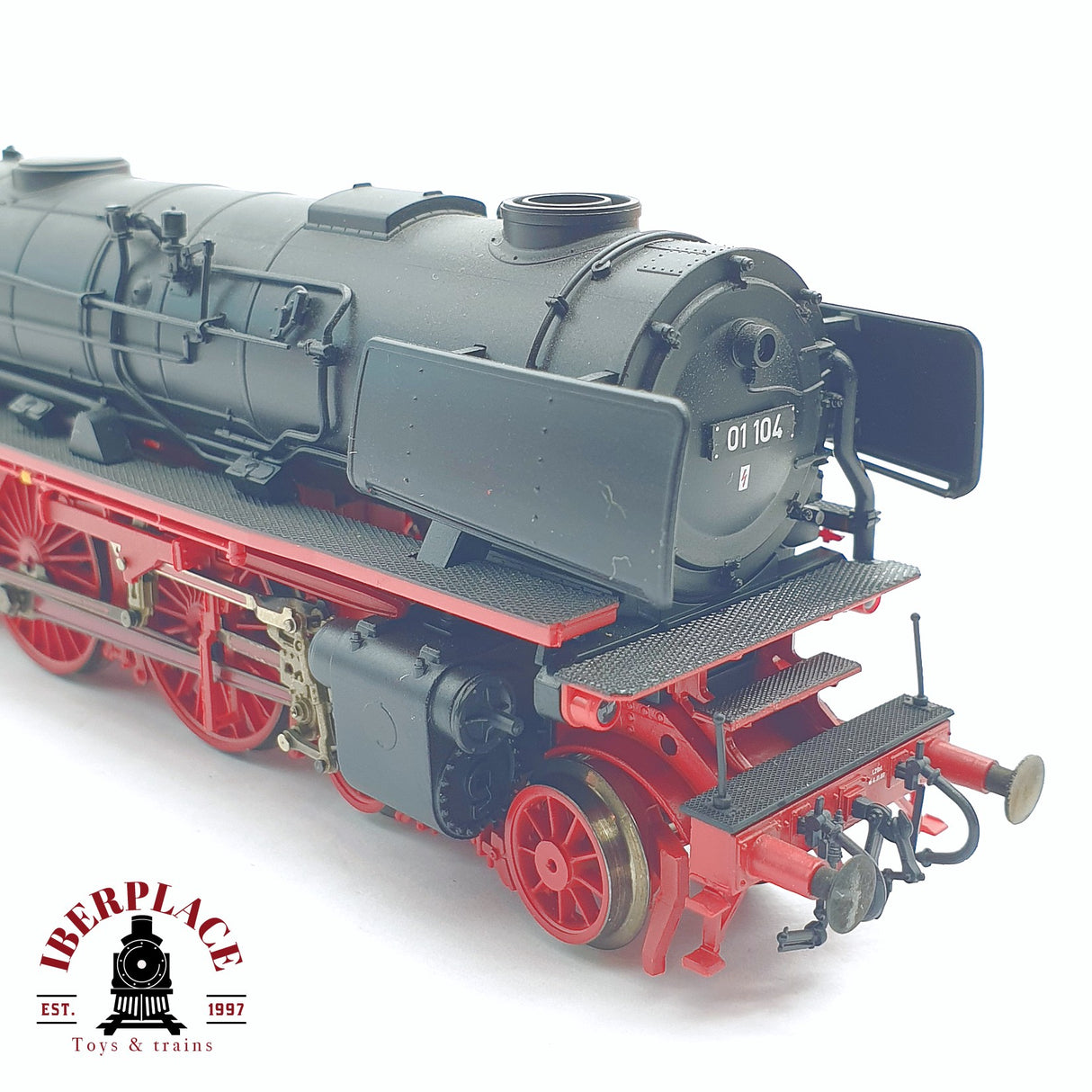 ♻️ 2 mano - Roco 63336 Locomotora DC analog BR 01 104 DB H0 escala 1:87 AH05