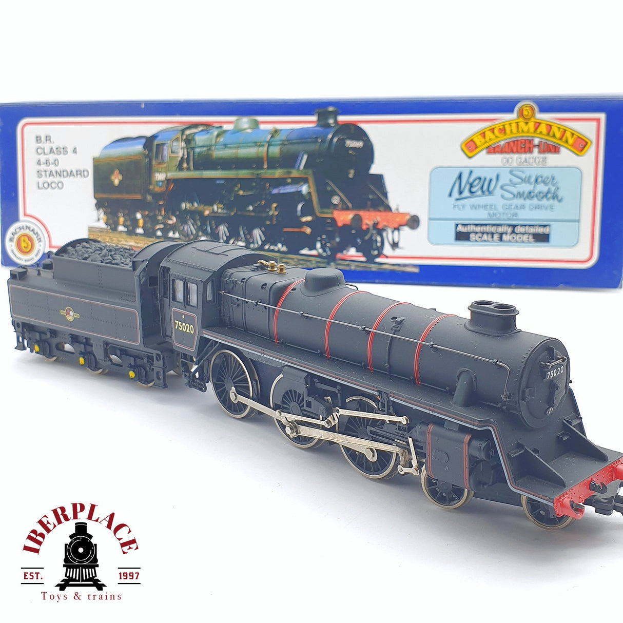 ♻️ 2 mano - Bachmann 31.103 Locomotora DC analog BR 4-6-0 H0 escala 1:87 AH05