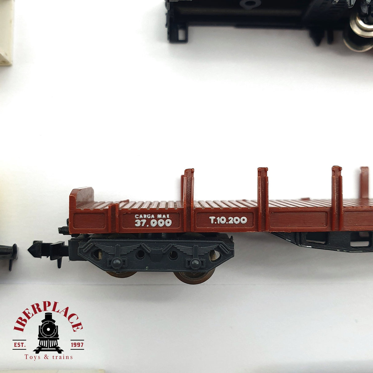 ♻️ 2 mano - Ibertren Fleischmann Locomotora vagones mercancias Restaurar N escala 1:160 AN07