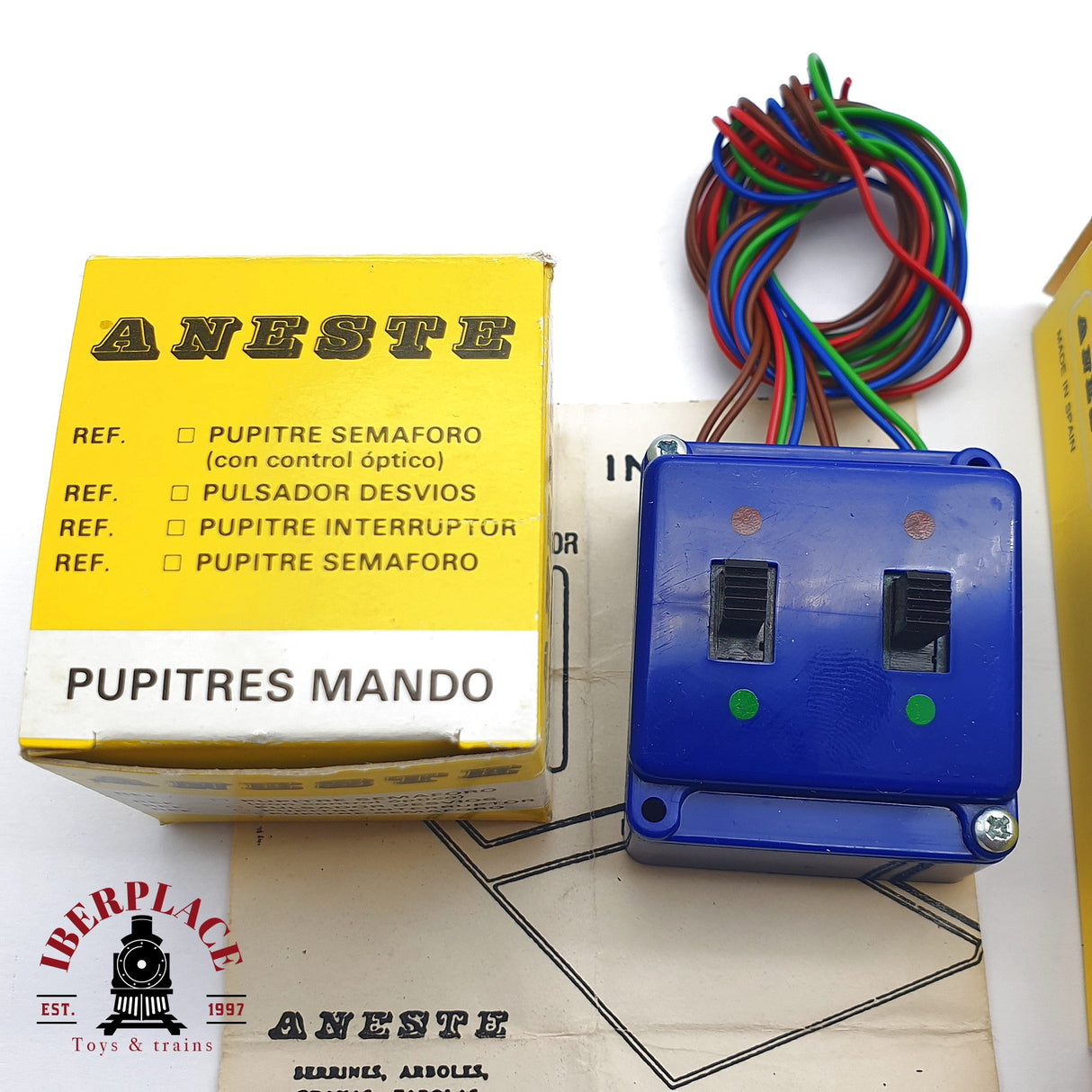♻️ 2da mano - Aneste 2840 3001 Pupitre de mando y semáforos N escala 1:160 AN10