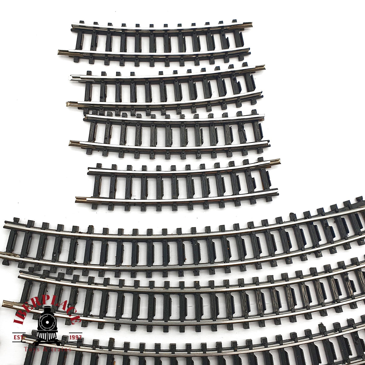 ♻️ 2da mano - 33x IBERTREN vías curvas 3N N escala 1:160 AN10