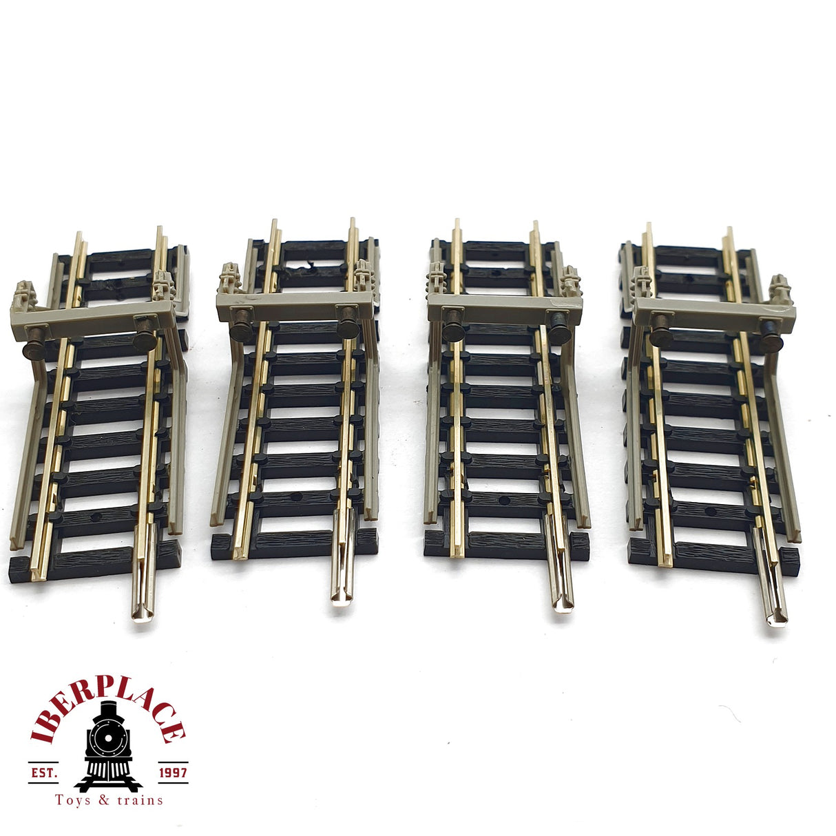 ♻️ 2da mano - Minitrix 4x 4907 tope de vias N escala 1:160 AN10