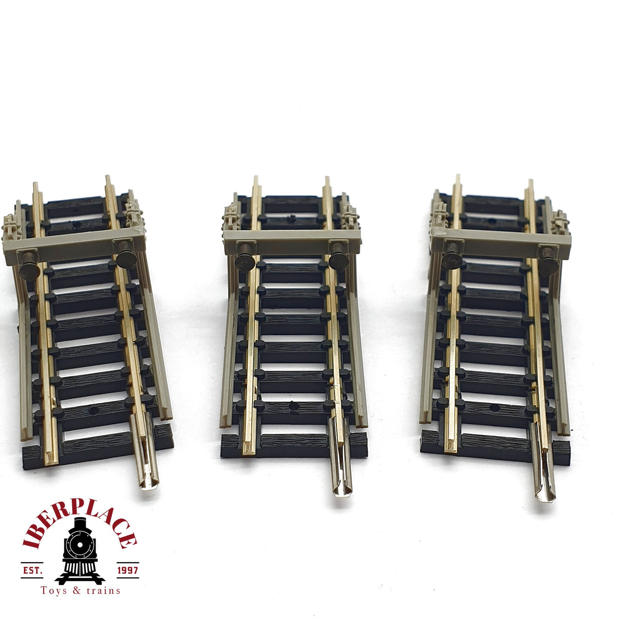 ♻️ 2da mano - Minitrix 3x 4907 tope de vias N escala 1:160 AN10