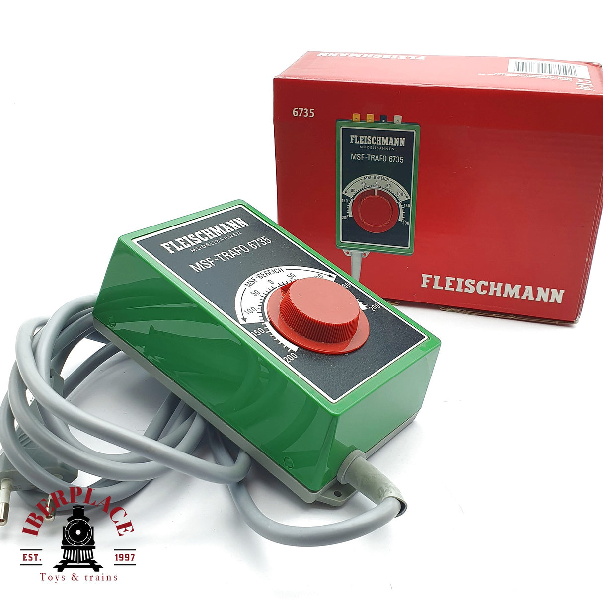 ♻️ 2da mano - Fleischmann 6735 Transformador 230V 14V N escala 1:160 AN10