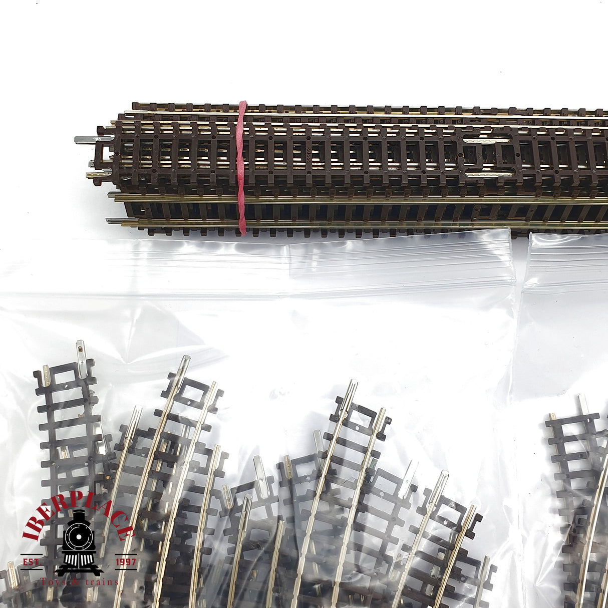 ♻️ 2da mano - Roco 103x 22202 22206 vías curvas y rectas N escala 1:160 AN10