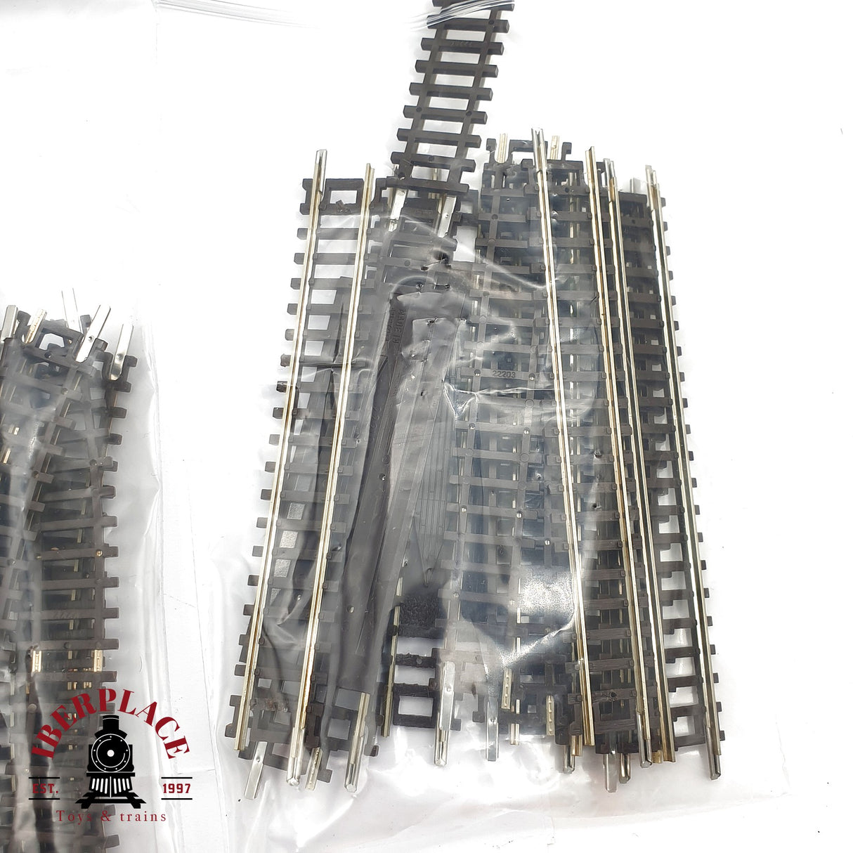 ♻️ 2da mano - Roco 103x 22202 22206 vías curvas y rectas N escala 1:160 AN10