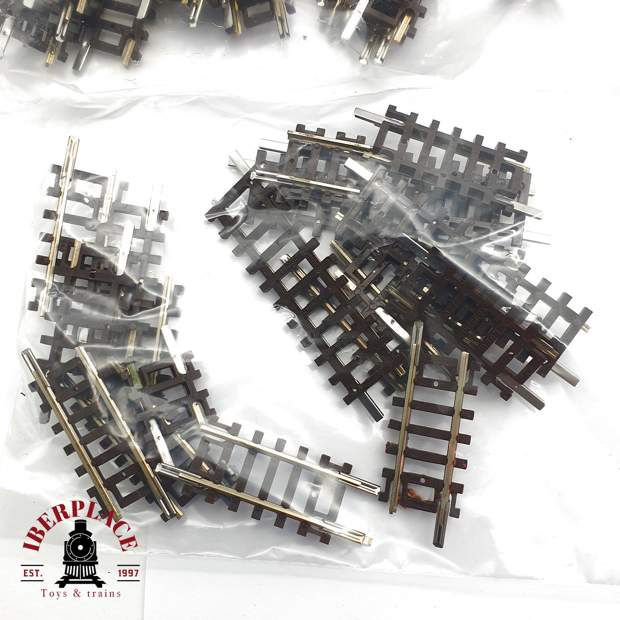 ♻️ 2da mano - Roco 103x 22202 22206 vías curvas y rectas N escala 1:160 AN10