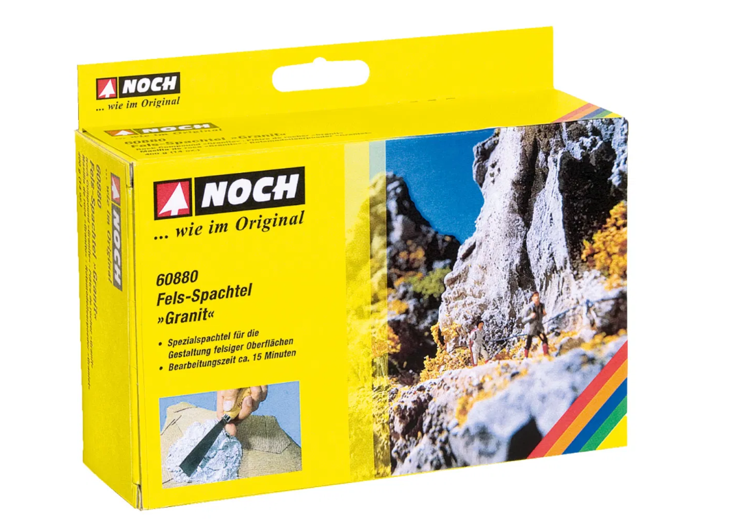🧨 Liquidación – Noch 60880 Masilla de roca Granito 400g Rock compound