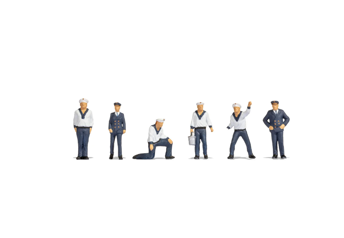 1:87 Noch 15046 Matrosen Marineros Diorama Figuras H0 escala
